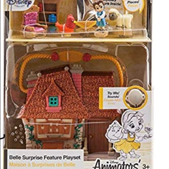 Disney Other - Disney Belle Mini Disney Playset Dollhouse NEW
